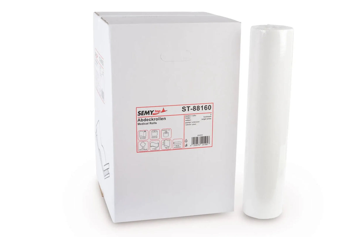 Ärzterollen 45 m x 59 cm, 2-lagig, Zellstoff