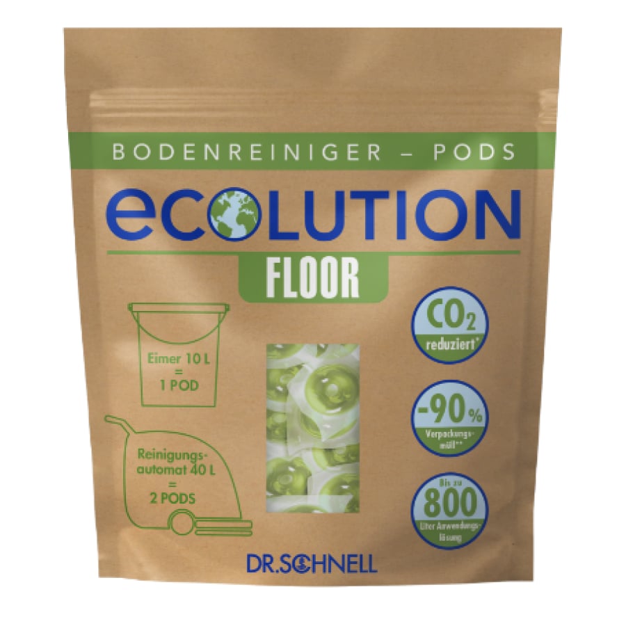 Dr. Schnell ECOLUTION Bodenreiniger Floor Pods