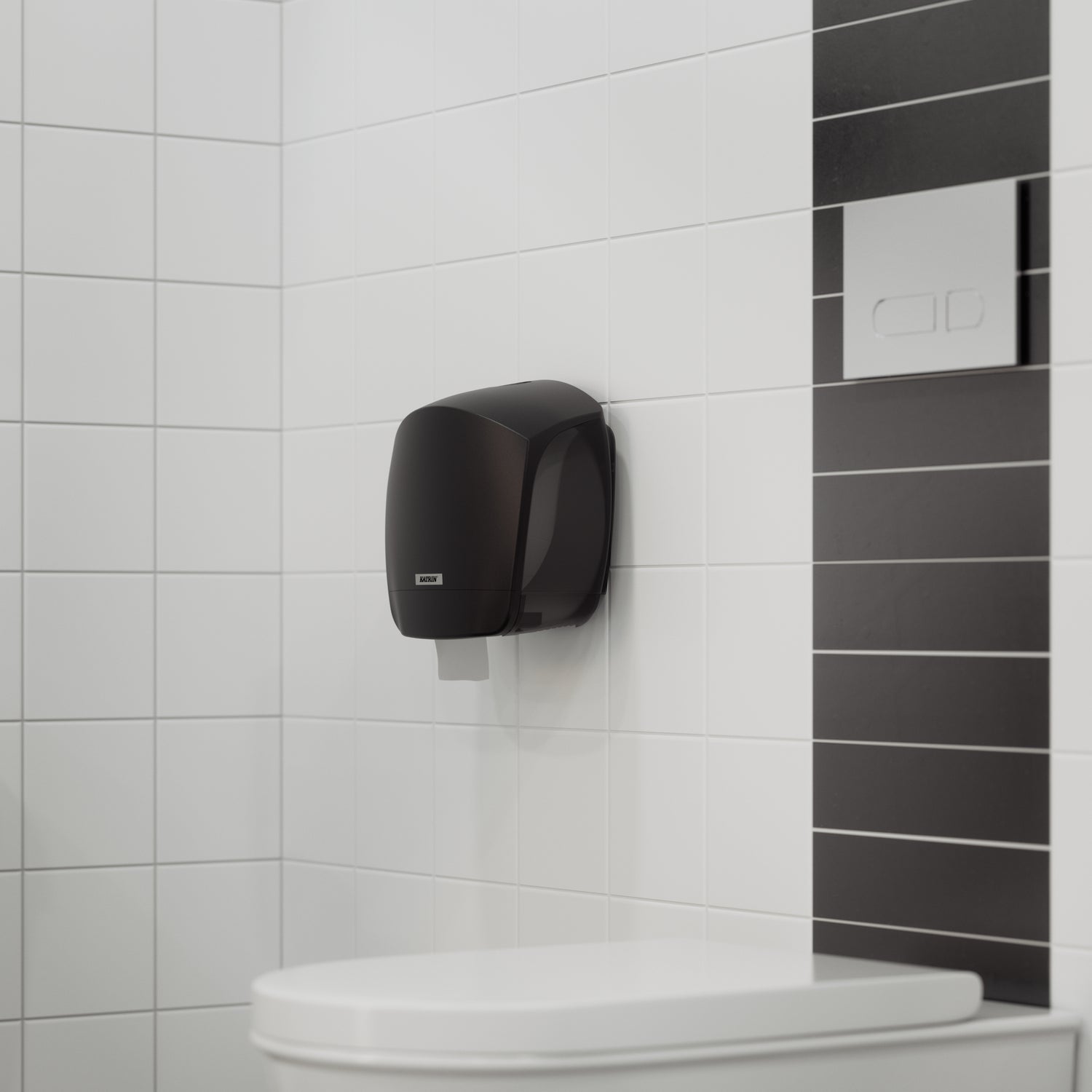 Katrin Toilettenpapierspender Gigant L, für Jumborollen
