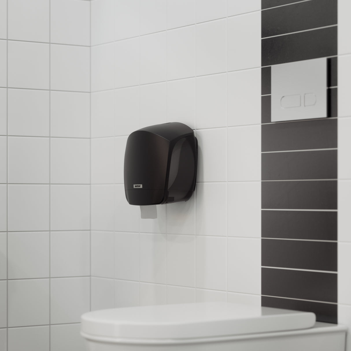 Katrin Toilettenpapierspender Gigant L, für Jumborollen