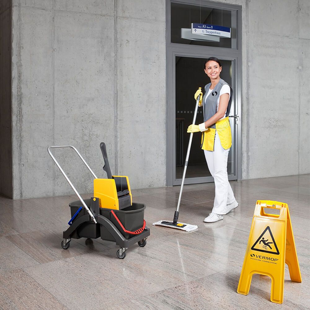 Vermop Nasswischwagen Aquva 2 x 17 L