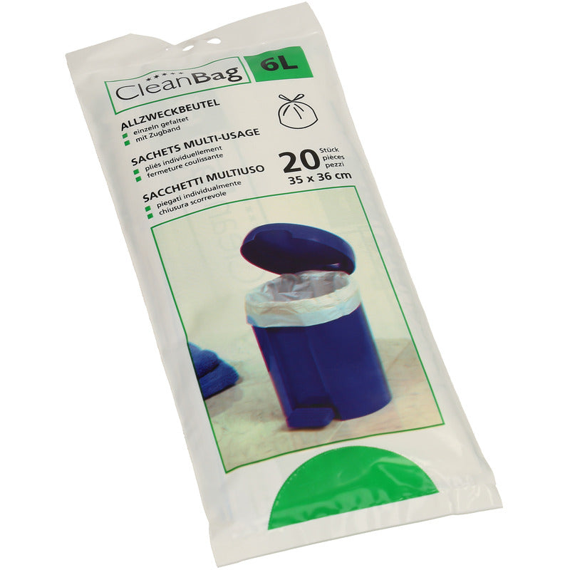 CleanBag Allzweckbeutel 6 Liter