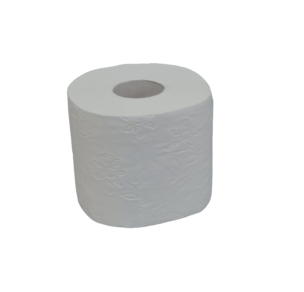 Katrin 104872 | Toilettenpapier 3 - lagig, Zellstoff, 250 Blatt - Hygienico
