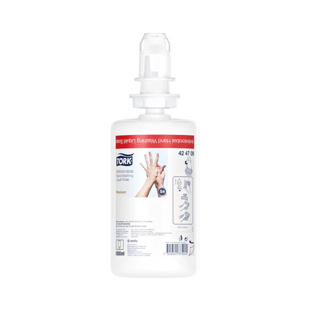 Tork 424709 Antimikrobielle Flüssigseife 1000 ml S4 - Hygienico