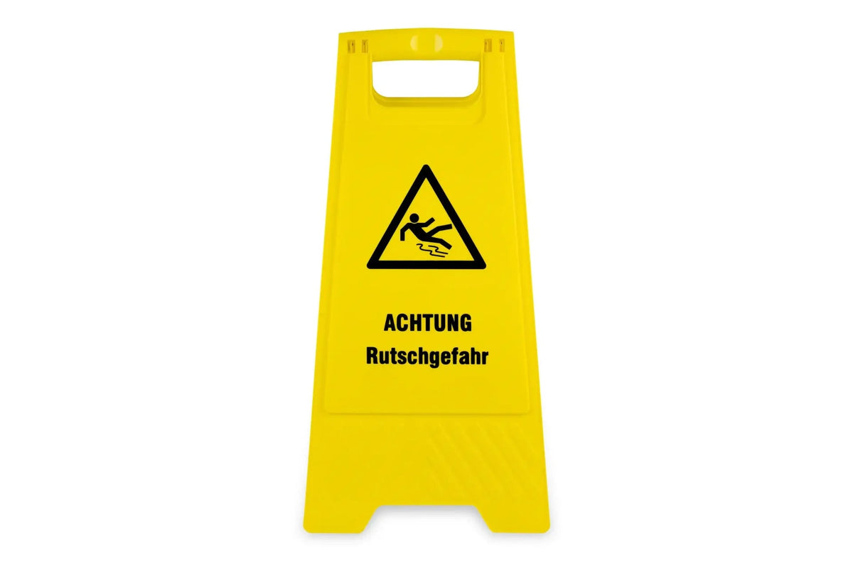 Warnschild "Achtung Rutschgefahr" - Hygienico