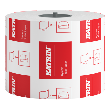 Katrin 103424 | System Toilettenpapier 2-lagig, Zellstoff, 800 Blatt