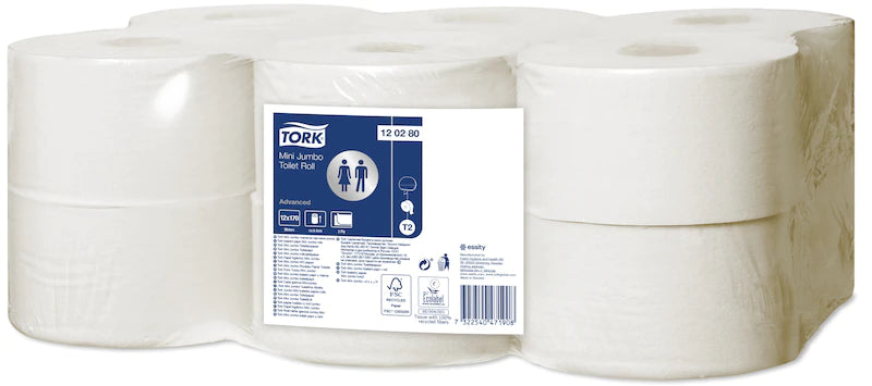 Tork 120280 Toilettenpapier Advanced Soft T2 Mini Jumbo