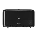 Tork OptiServe® Twin Roll Dispenser for Coreless Midi Toilet Paper 4 Rolls Elevation T7