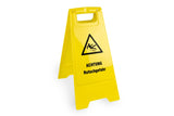 Warnschild "Achtung Rutschgefahr"