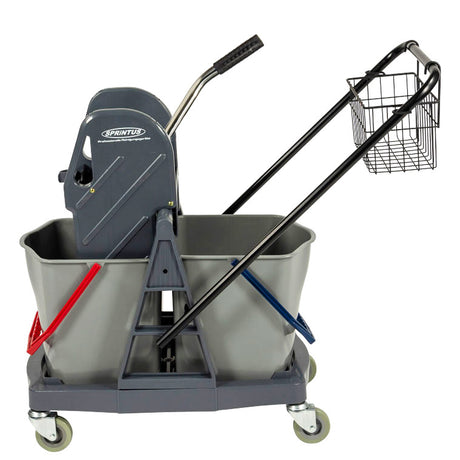 Sprintus double mobile bucket 2 x 17 L