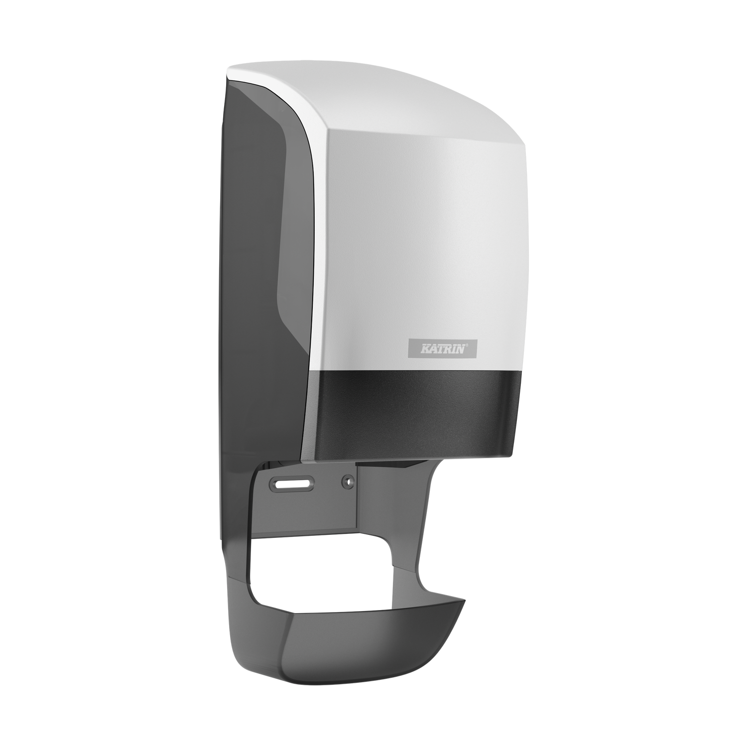 Distributeur de papier toilette Katrin System avec récupérateur de tube