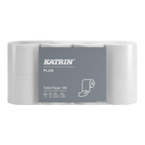 Katrin 87709 | Toilettenpapier 3-lagig, Zellstoff, 180 Blatt