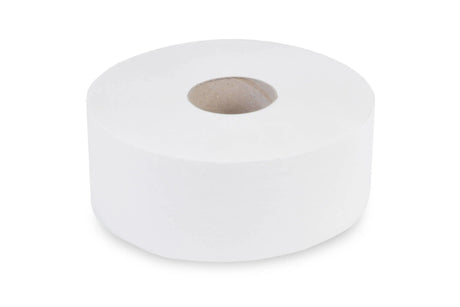 SemyTop Jumbo Toilet Paper, 2-ply, bright white cellulose, Ø 25 cm, 6 rolls