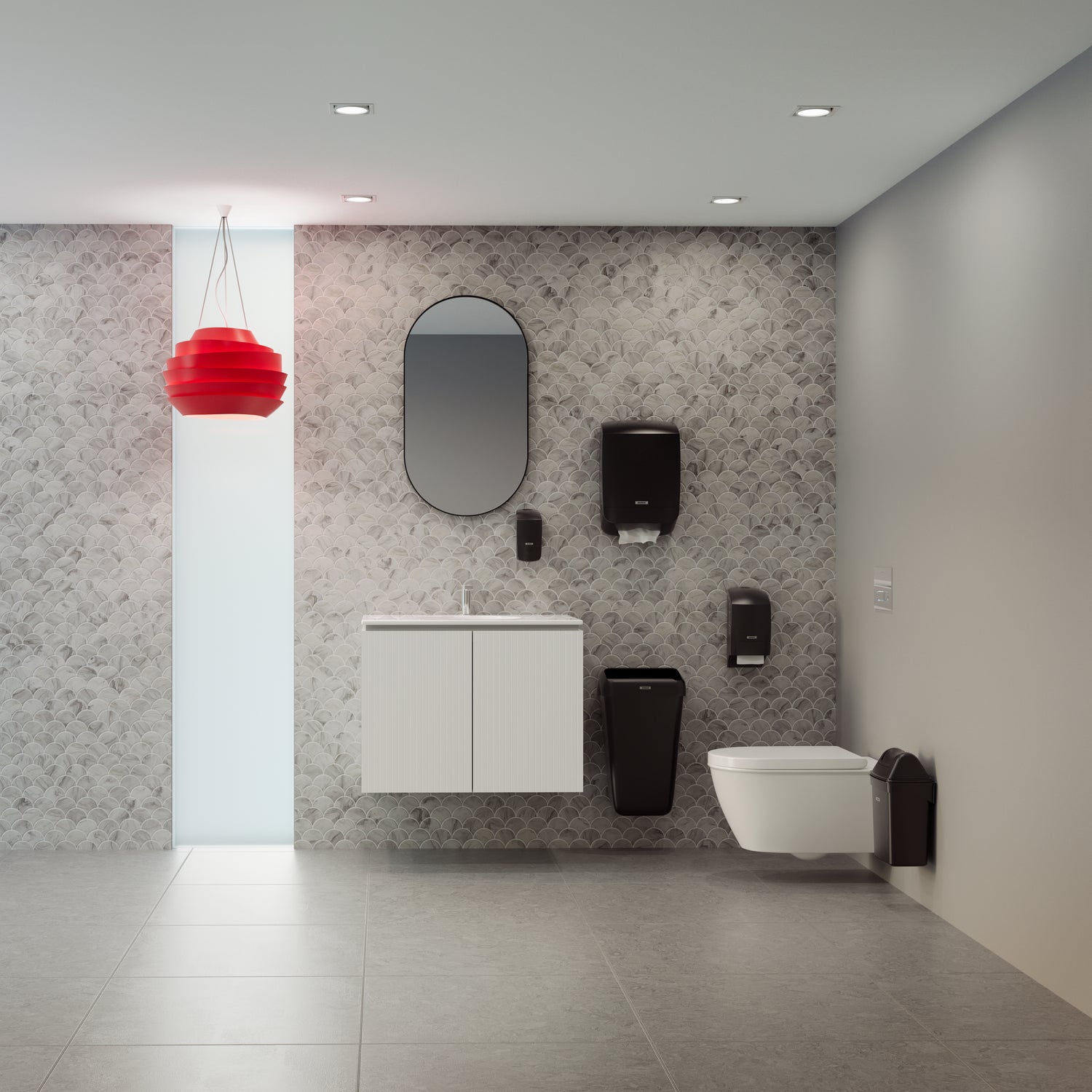 Distributeur de serviettes pliées Katrin Inclusive M, verrouillable