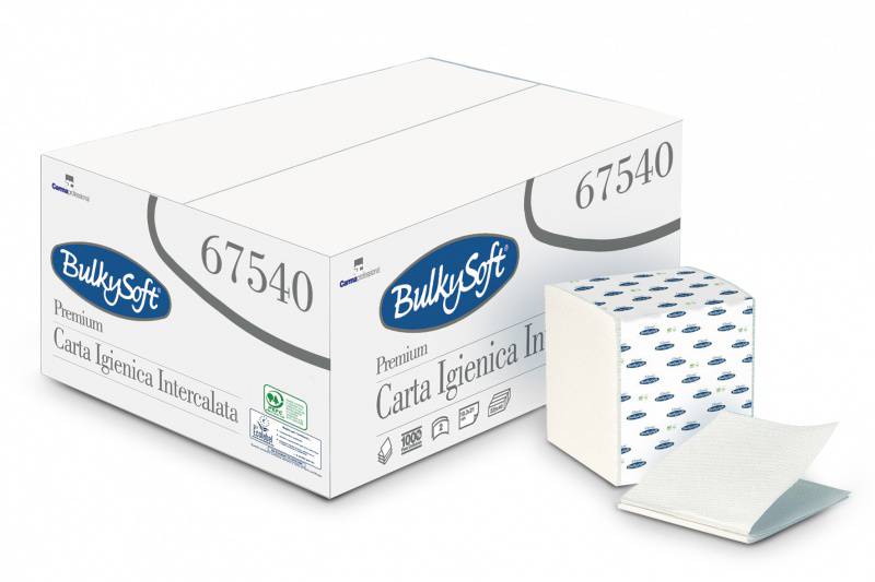 BulkySoft Einzelblatt - Toilettenpapier - Hygienico