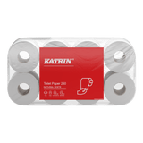 Katrin 169505 | Toilettenpapier 2 - lagig, Zellstoff, 250 Blatt - Hygienico