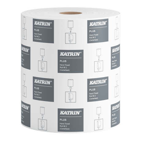 Katrin 55227 | Centerfeed Mehrzweck - Handtuchrolle M, 180 m, 600 Blatt, 2 - lagig - Hygienico