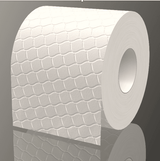 Katrin 77755 | Toilettenpapier 4 - lagig, Zellstoff, 180 Blatt - Hygienico