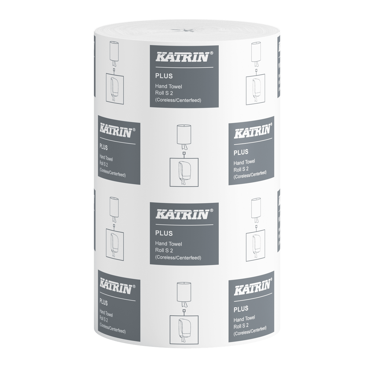 Katrin 97494 | Centerfeed Handtuch - Mehrzweckrolle S 60, 60 m, 2 - lagig - Hygienico