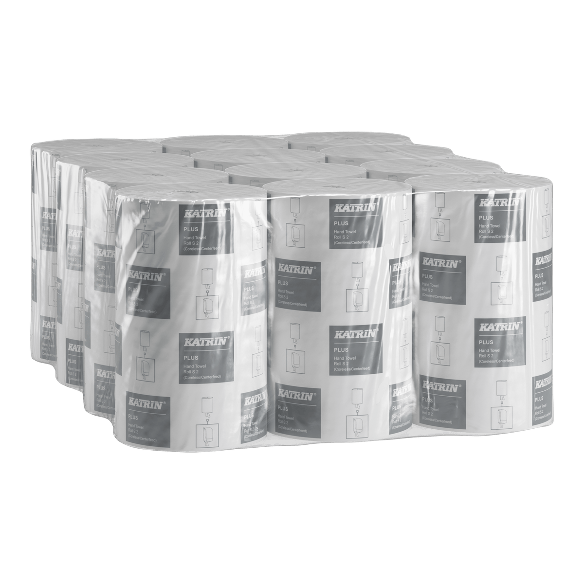 Katrin 97494 | Centerfeed Handtuch - Mehrzweckrolle S 60, 60 m, 2 - lagig - Hygienico