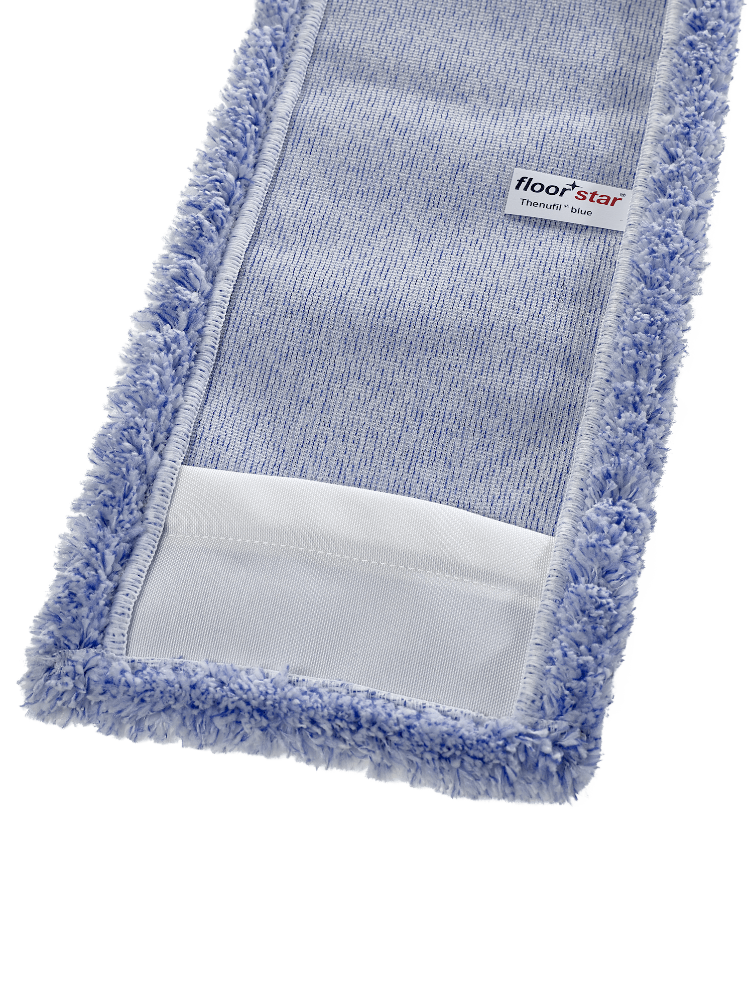 Balai à franges en microfibre Floorstar Thenufil bleu