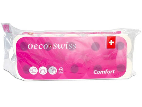 Oeco Swiss Comfort Toilettenpapier, 3-lagig - Hygienico
