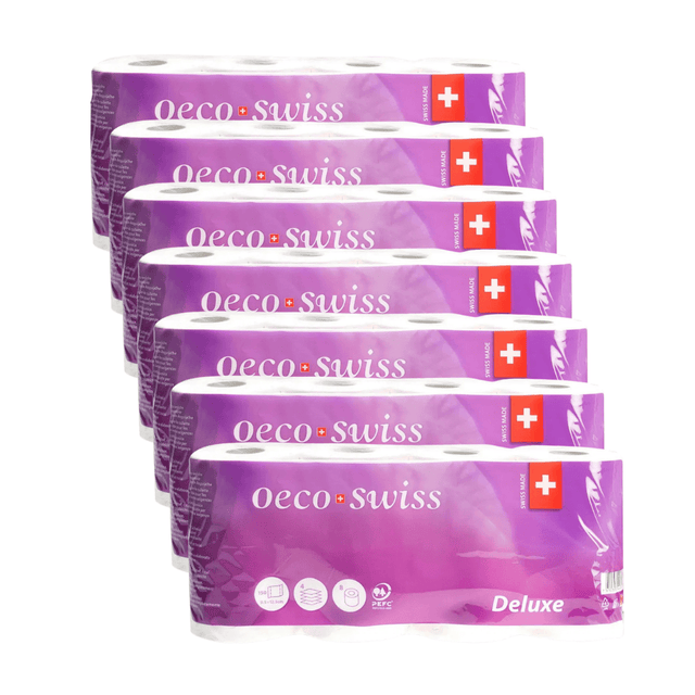 Oeco Swiss Deluxe Toilettenpapier, 4 - lagig - Hygienico