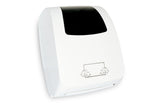 SemyTop Handtuchrollenspender Autocut für 20cm Rollenbreite, weiss - Hygienico
