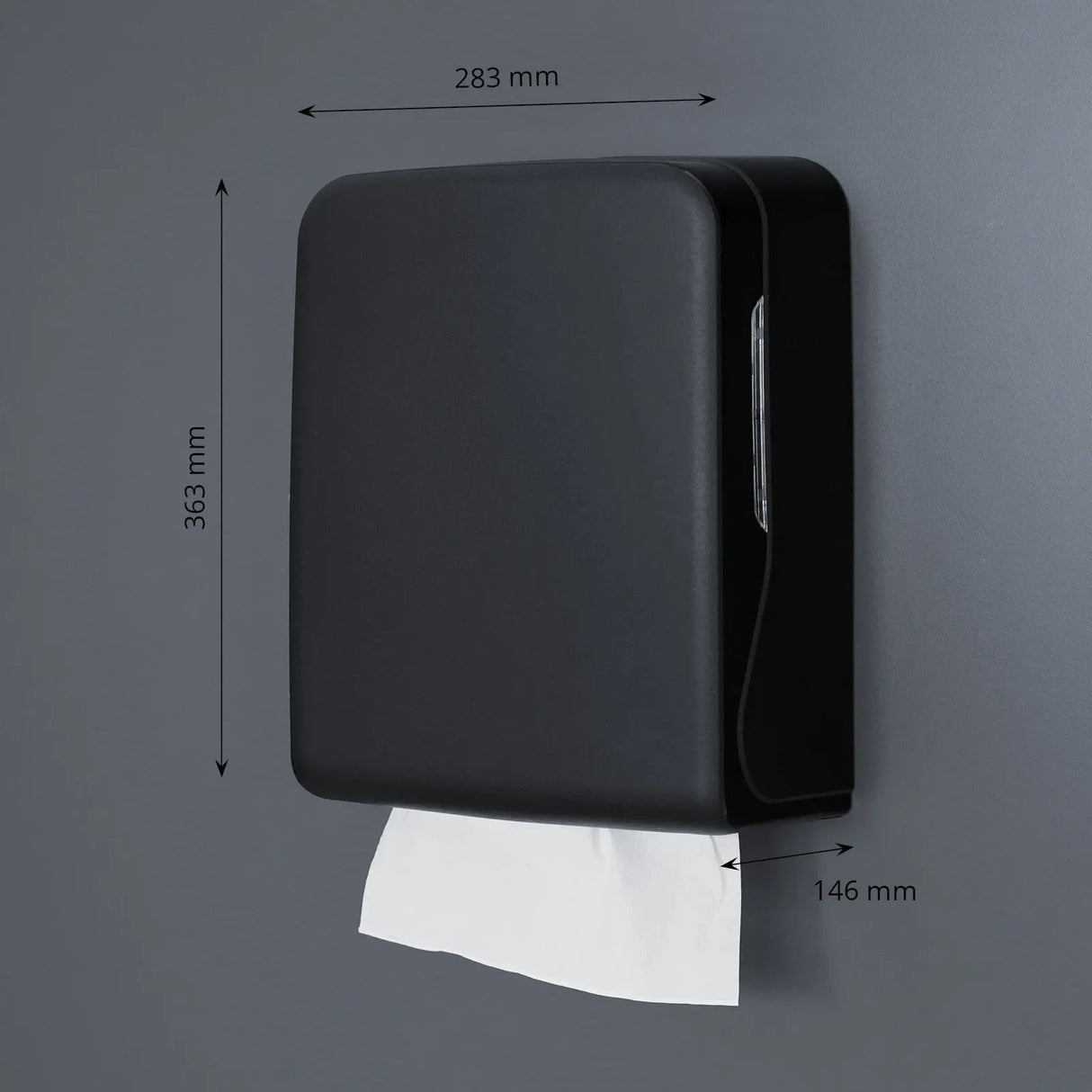 SemyTop Handtuchspender, Maxi, für V - Falz, 600 Blatt - Hygienico