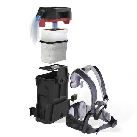 Sprintus BoostiX iGO ZERO kabelloser Rucksacksauger - Hygienico