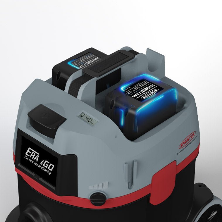 Sprintus ERA iGo Trocken Staubsauger 36 V Li - Ionen Akku 5 Ah - Hygienico