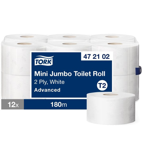 Tork 472102 Toilettenpapier Advanced T2 Mini Jumbo - Hygienico