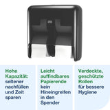 Tork OptiServe® Spender für Hülsenloses Toilettenpapier 4 - Rollen Elevation T7 - Hygienico
