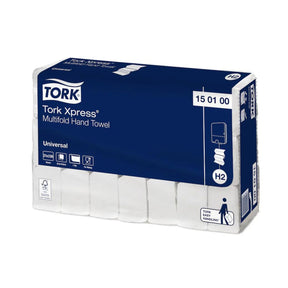 Tork Xpress® 150100 Multifold-Handtücher Universal H2 1-lagig 25,5cm - Hygienico