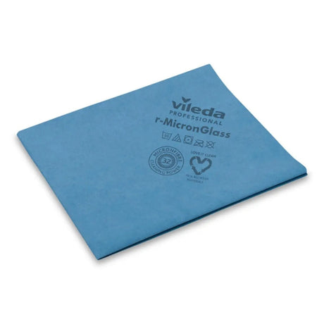 Vileda Professional r-MicronGlass Gläsertuch 50 x 40 cm - 5 Stück - Hygienico